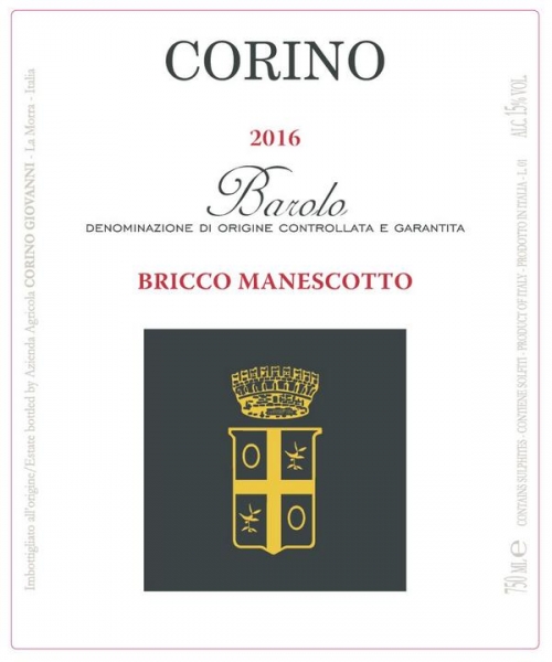 Barolo Bricco Manescotto